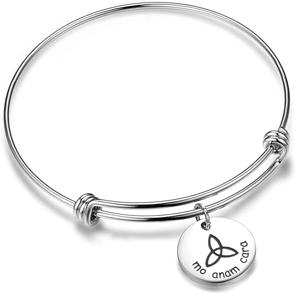 Amazon.com: Mo ANAM Cara Bracelet Iris Celtic Soul Mate Bracelet